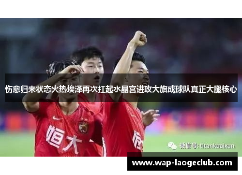 伤愈归来状态火热埃泽再次扛起水晶宫进攻大旗成球队真正大腿核心